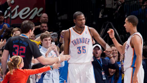 Durant, Westbrook carry Thunder past Clippers