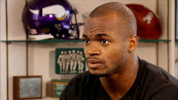 Adrian Peterson on managing contact