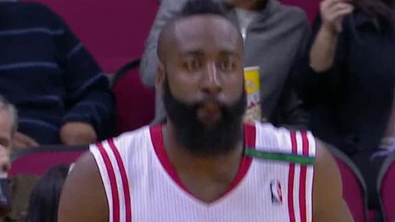 Harden paces balanced attack as Rockets roll