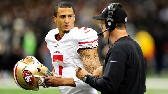 Video - Harbaugh Won't Commit To Colin Kaepernick