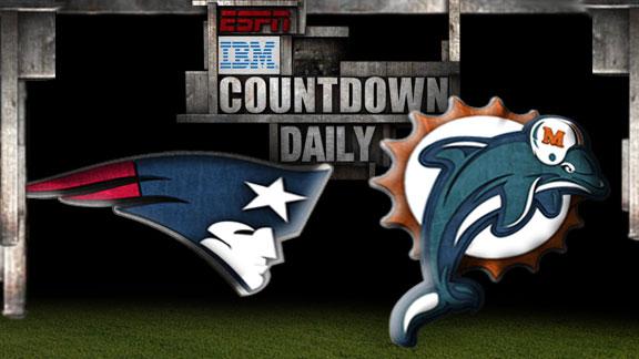 Video - Countdown Daily Prediction: Patriots-Dolphins