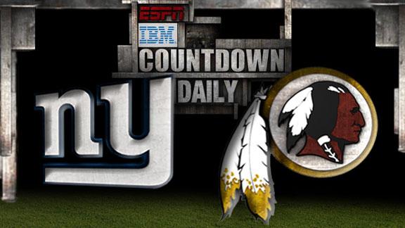 Video - Countdown Daily Prediction: Giants-Redskins