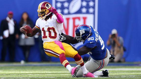 Giants safety Phillips doubtful with knee injury