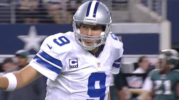 Romo sets Cowboys' TD mark, beats Eagles