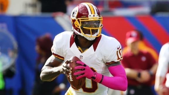 Giants are fans of Robert Griffin III