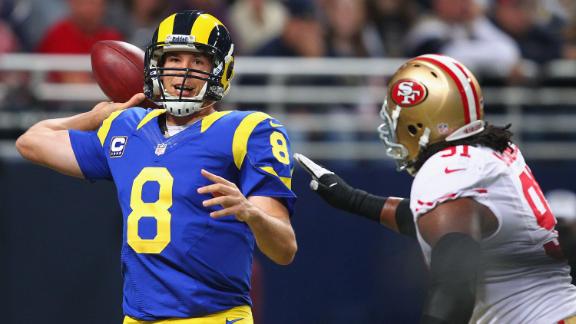 Rams stun 49ers in OT, avoid another tie