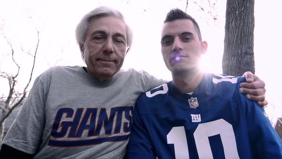 Video - Giants Fan Survives Hurricane Sandy