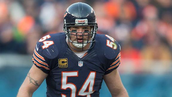 Bears have shaky Plan B for Brian Urlacher