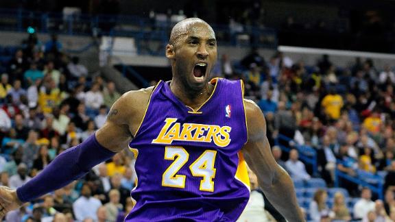 Kobe becomes NBA's youngest to 30,000 points