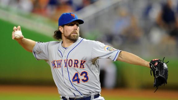 Dickey likely out in '14 if Mets don't extend deal