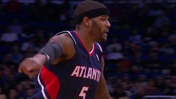 Hawks hold on, continue success against Magic