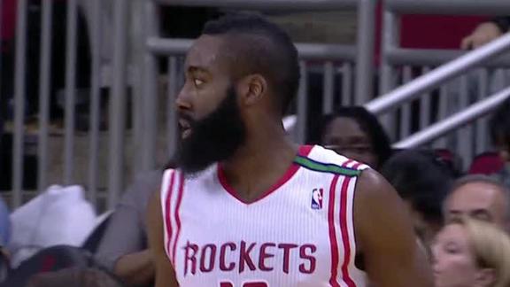 Video - Harden Lifts Rockets To Win