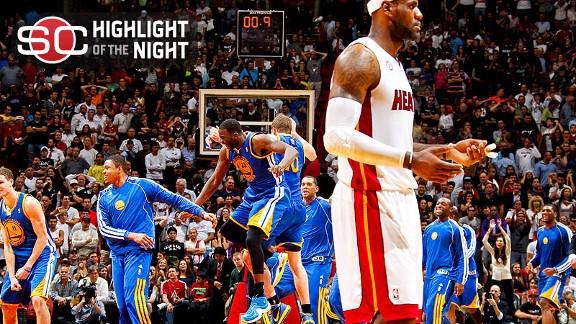 Video - Warriors Stun Heat