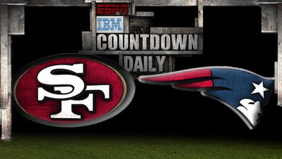 Video - Countdown Daily Prediction: 49ers-Patriots
