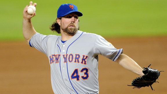Source: Dickey could be traded by Mets soon