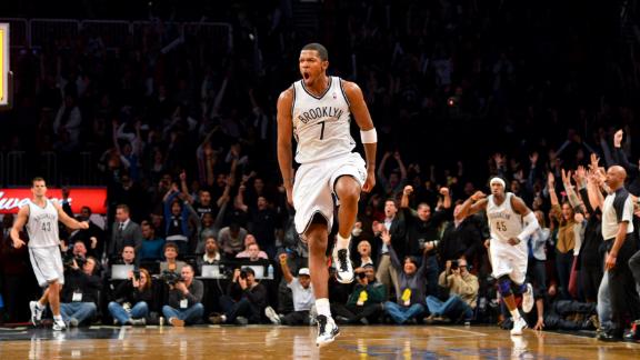 Johnson delivers Nets over Pistons in double OT