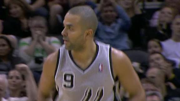 Spurs lose Ginobili (quad), take down Celtics