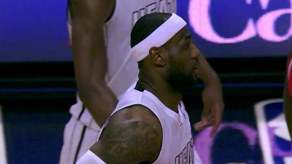 LeBron, Heat trounce Wizards to avenge loss