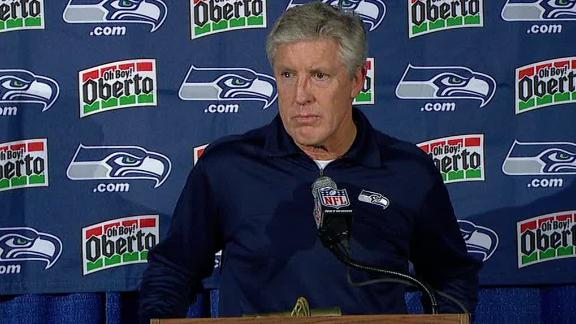 Carroll feels 'bad' about fake punt against Bills