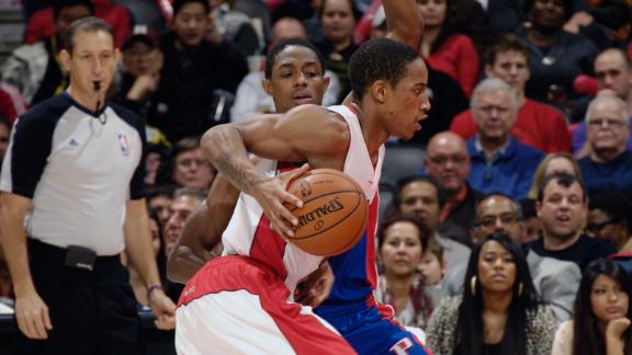 DeRozan shines as Raptors extend win streak