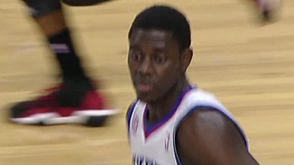 Young's double-double helps Sixers end skid
