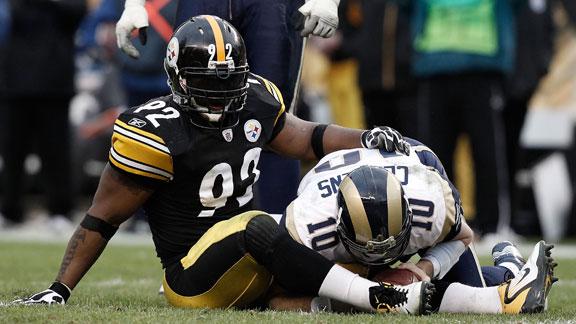 Harrison lowers target area to around knees