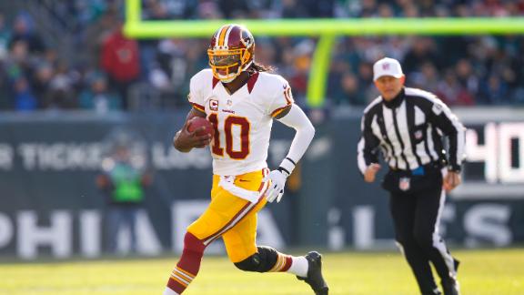 Redskins outlast lowly Eagles as RG III returns