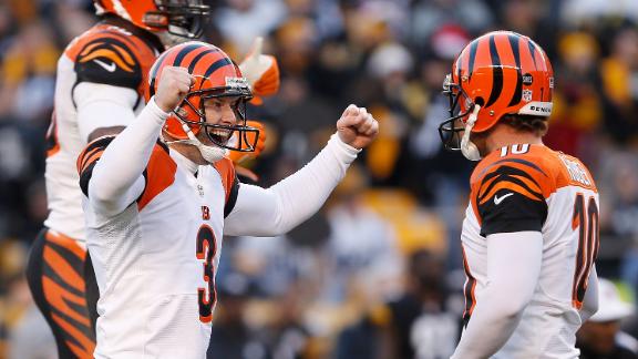 Bengals stun Steelers, secure postseason spot