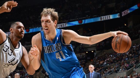 Green, Spurs rout Mavs as Dirk makes return