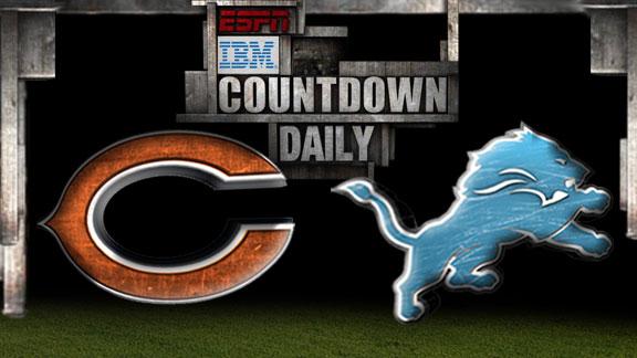 Video - Countdown Daily Prediction: Bears-Lions