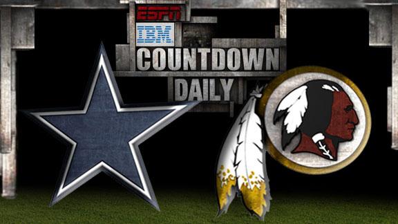 Video - Countdown Daily Prediction: Cowboys-Redskins