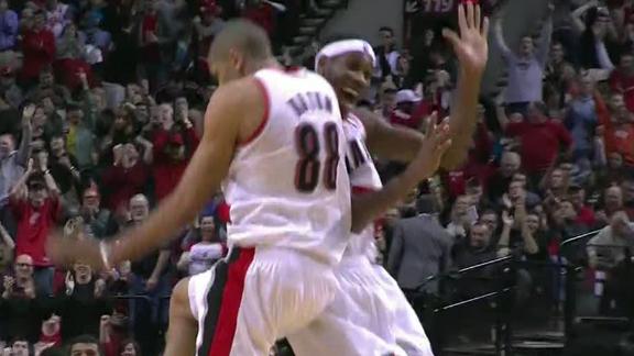 Video - Blazers Make Easy Work Of Kings
