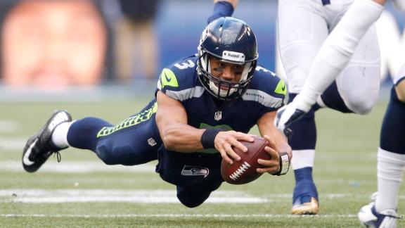 Seahawks' Wilson ties rookie TD pass record