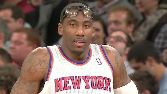 Melo's 45, Amar'e return not enough for Knicks