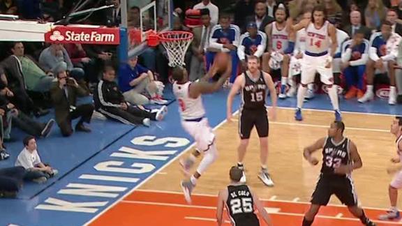 Video - Knicks Snap Spurs' Seven-Game Streak