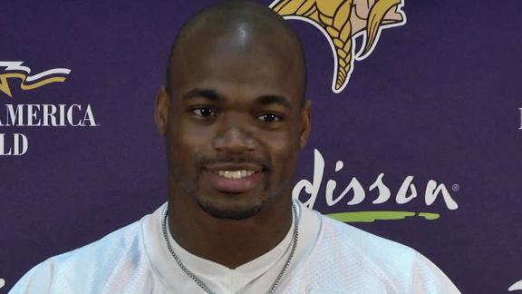 Vikings' Peterson wants to play special teams