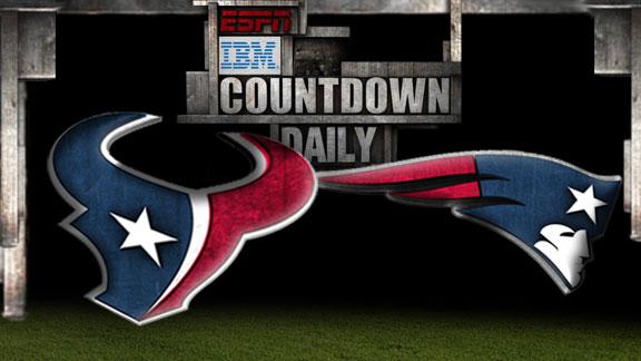 Video - Countdown Daily Prediction: Texans-Patriots