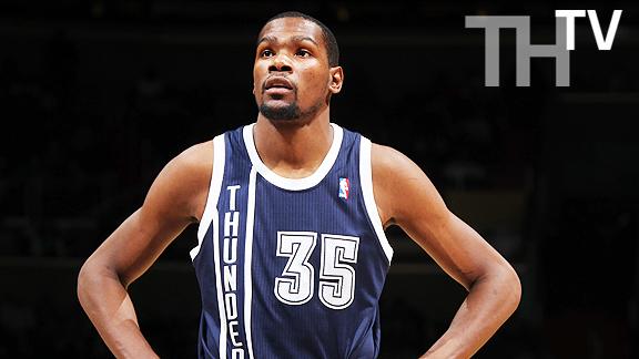 Durant nets 42, Thunder drop spiraling Lakers