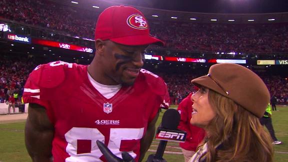 Video - Vernon Davis After 49ers' Win