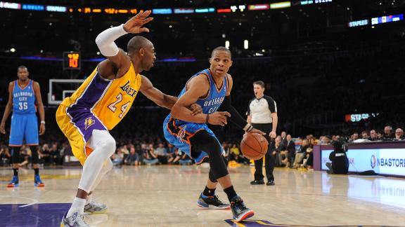 Video - Kobe Stepping Up On D