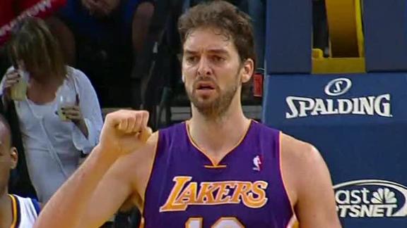 Lakers' Gasol (concussion) to return Thursday