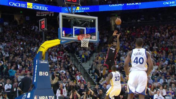 Video - Wade, LeBron Connect Again