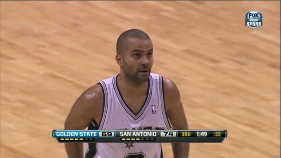 Spurs top Warriors, win 14th straight at home