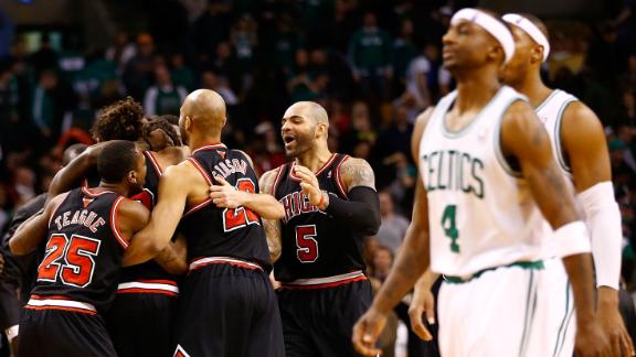 Video - Belinelli, Bulls Sink Celtics In OT