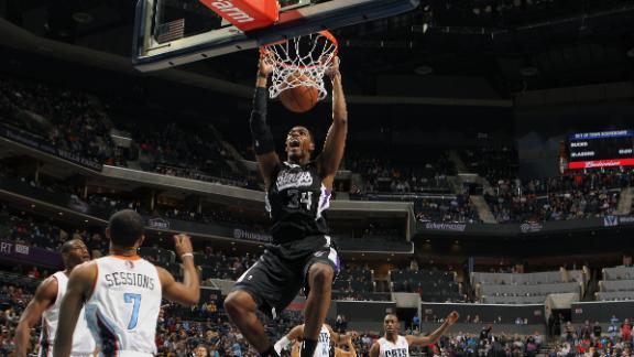 Video - Kings Hold Off Bobcats 97-93