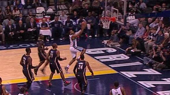 Video - Mike Conley Dish To Wayne Ellington