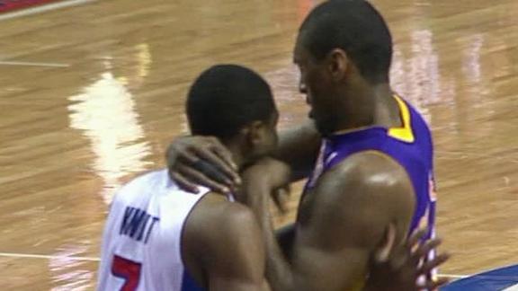 Video - Knight Says Metta Punched Him