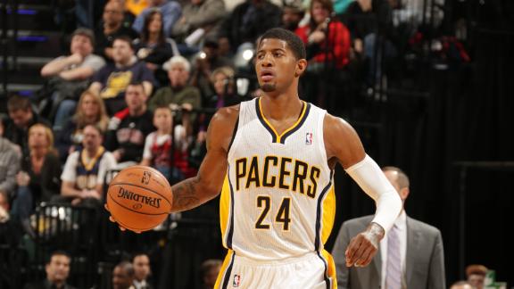 George goes for 29 as Pacers pad home streak