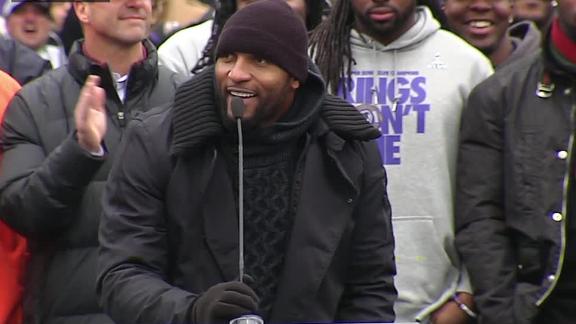 Video - Ravens Celebrate In Baltimore