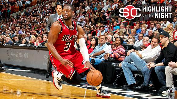 Video - Wade, LeBron Spark Heat